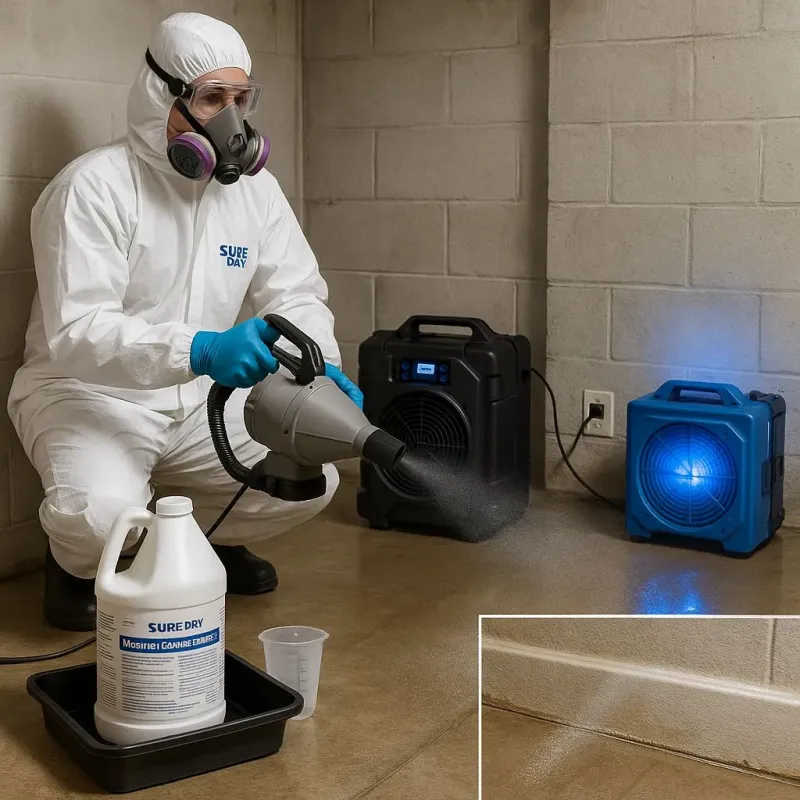 Sanitization and Odor Removal process in Bedford, NY