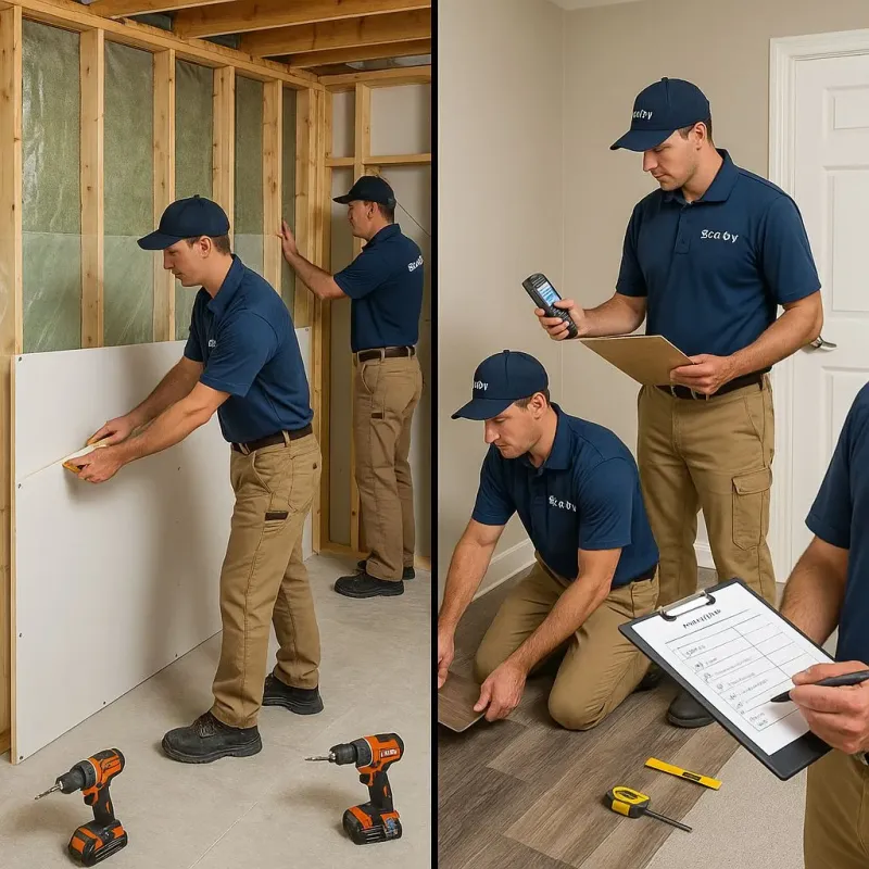 Repairs and Reconstruction process in Bedford, NY